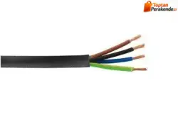 Hes 4x4 mm² TTR Kablo Siyah H05VV-F